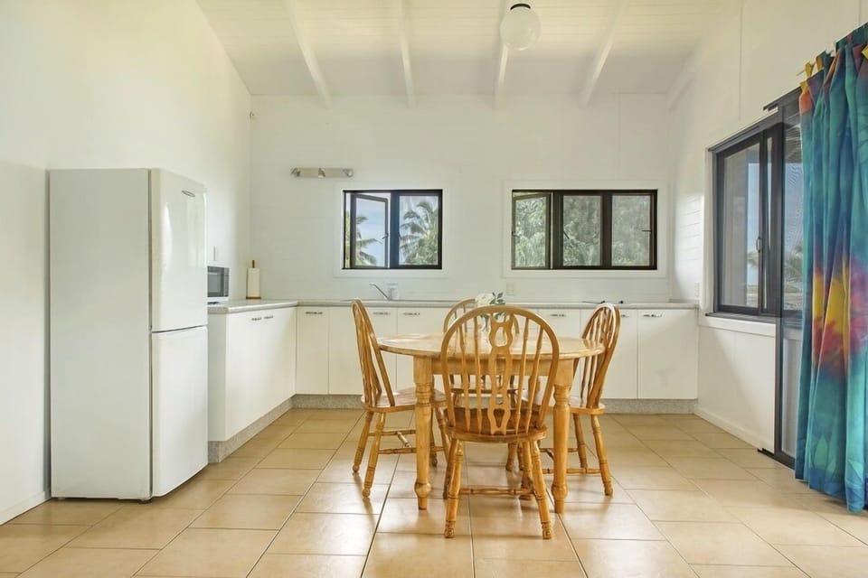 Deluxe Two-Bedroom Apartment  | Private kitchen | Full-size fridge, microwave, stovetop, coffee/tea maker