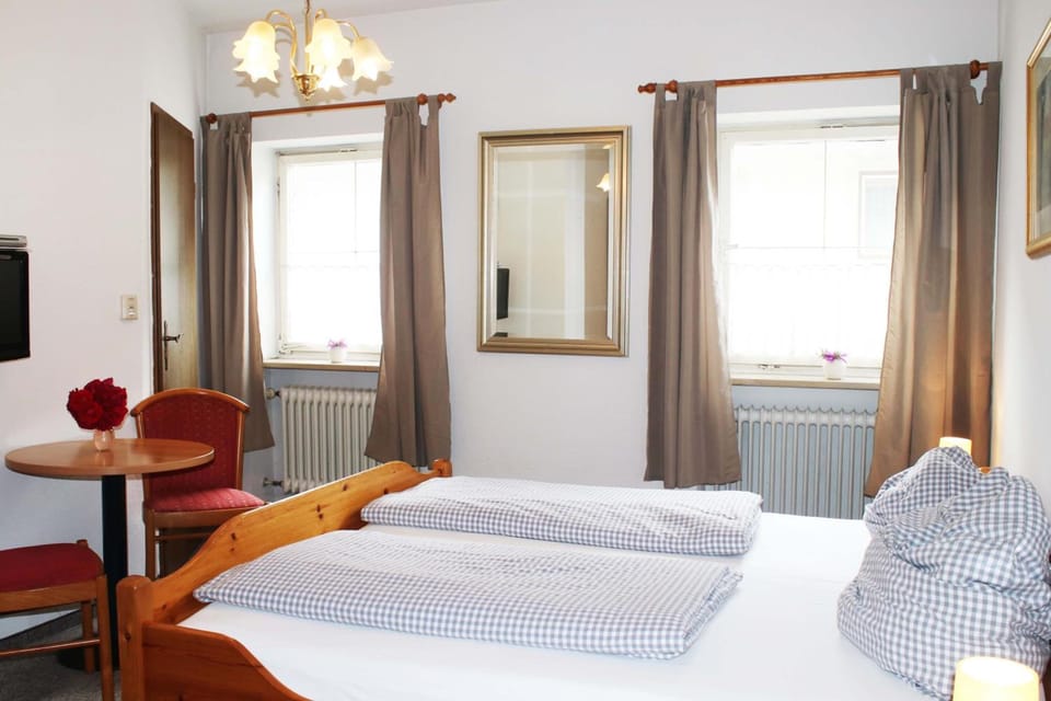 Desk, iron/ironing board, WiFi (free), bed sheets