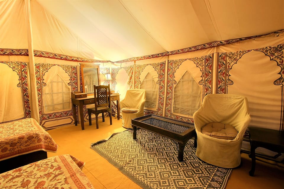 Luxury Tent, 1 King Bed, Non Smoking | Premium bedding, in-room safe, desk, rollaway beds (surcharge)
