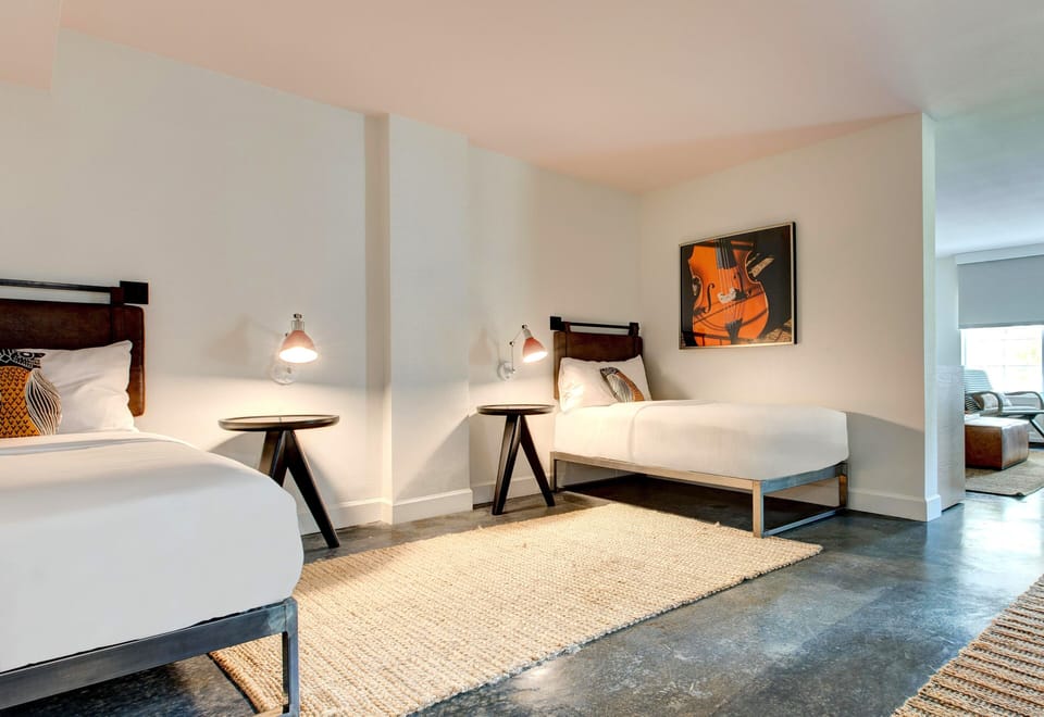 Superior Suite, Multiple Beds (Family Two Room Suite King / 2 Twins) | Premium bedding, laptop workspace, iron/ironing board, free WiFi