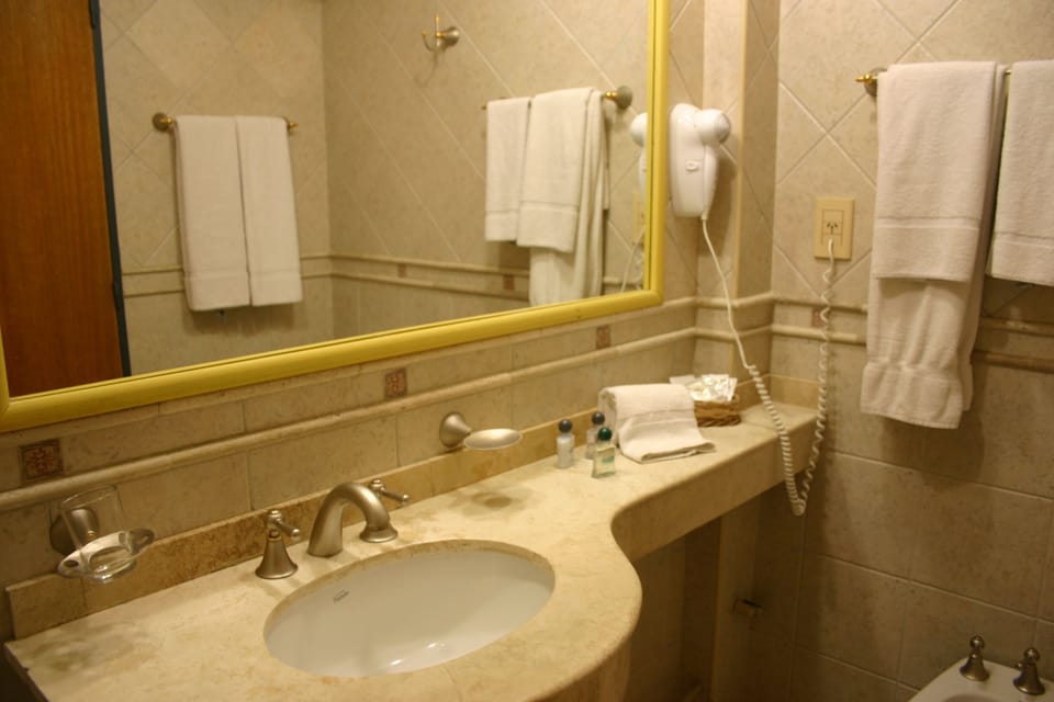 Superior Double Room (Plata) | Bathroom | Free toiletries, hair dryer, bidet, towels