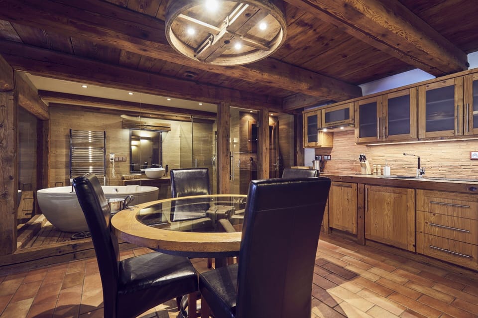 Apartment 1 with Castle View | Private kitchen | Espresso maker, electric kettle