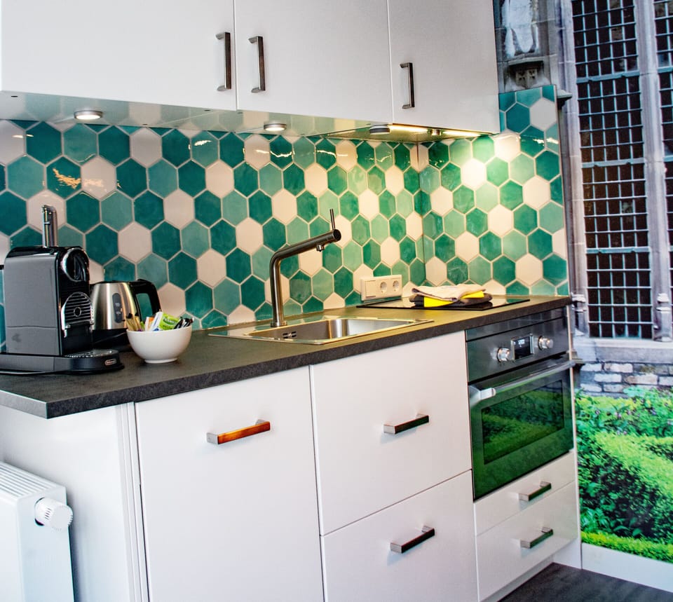 Junior Studio Suite, Non Smoking | Private kitchen | Fridge, microwave, oven, stovetop