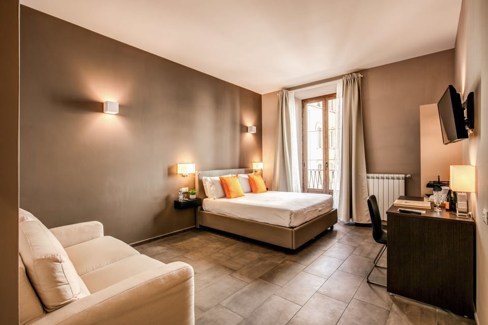 Premium bedding, down comforters, memory foam beds, minibar