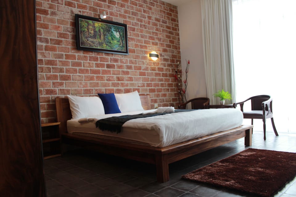 Deluxe Double Room, 1 King Bed, Balcony, Garden View | View from room