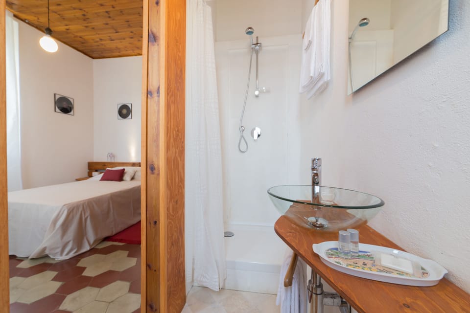 Single Room | Bathroom | Separate tub and shower, free toiletries, hair dryer, towels