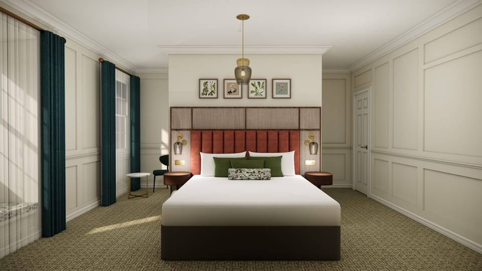 Accessible Double or Twin Room | Iron/ironing board (on request), WiFi (free), bed sheets