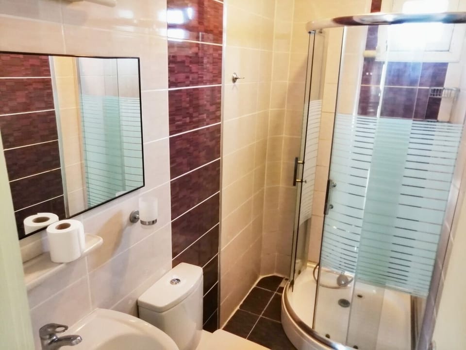 Triple Room | Bathroom | Shower, free toiletries, towels
