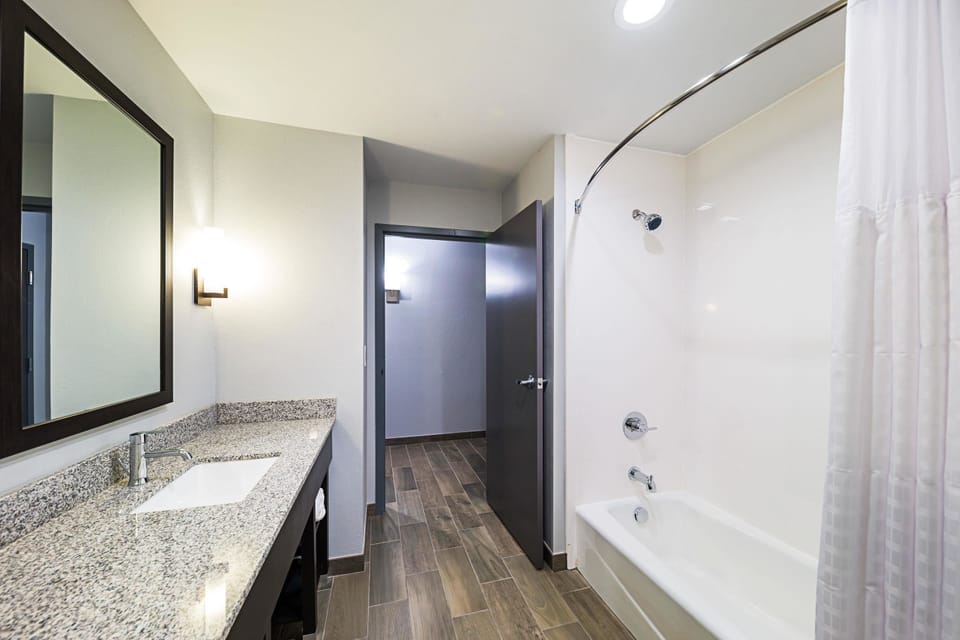 Suite, 2 Queen Beds, Non Smoking | Premium bedding, down comforters, memory foam beds, in-room safe
