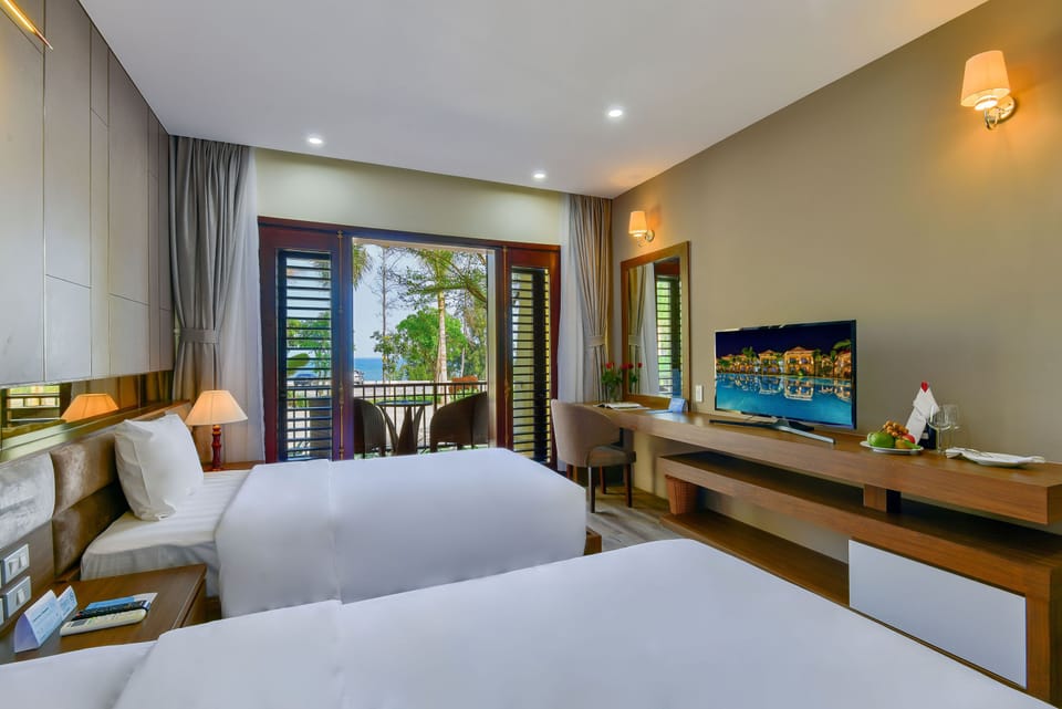 Luxury Villa, Partial Ocean View | Memory foam beds, minibar, in-room safe, desk