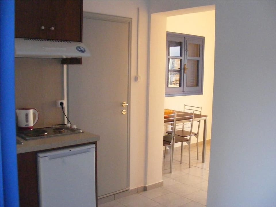 Deluxe Apartment | Private kitchenette | Fridge, stovetop, coffee/tea maker, electric kettle