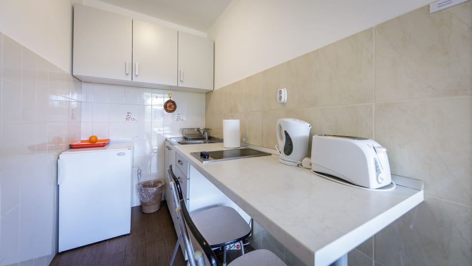 Double or Twin Room, Shared Bathroom | Private kitchenette | Cookware/dishes/utensils