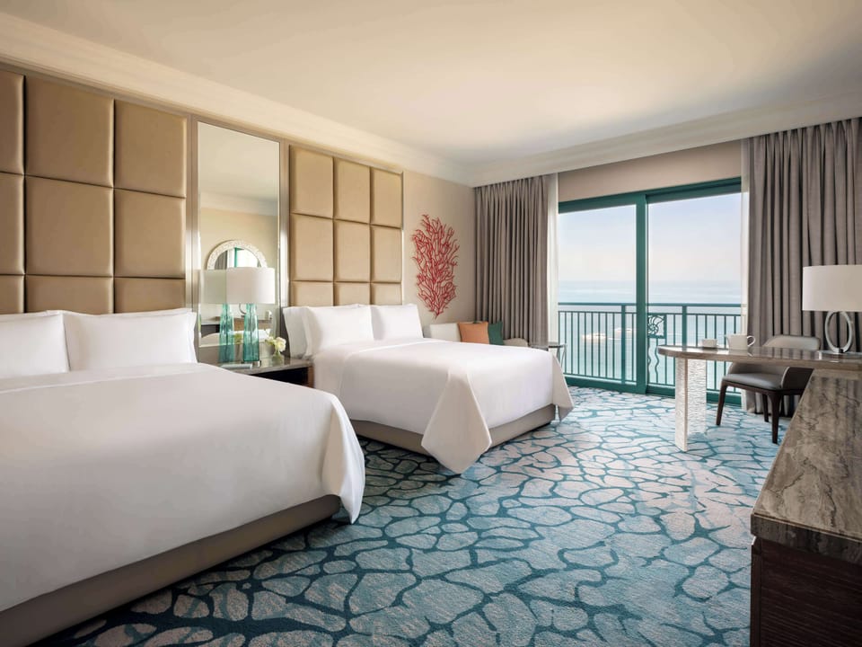 Premium bedding, minibar, in-room safe, desk