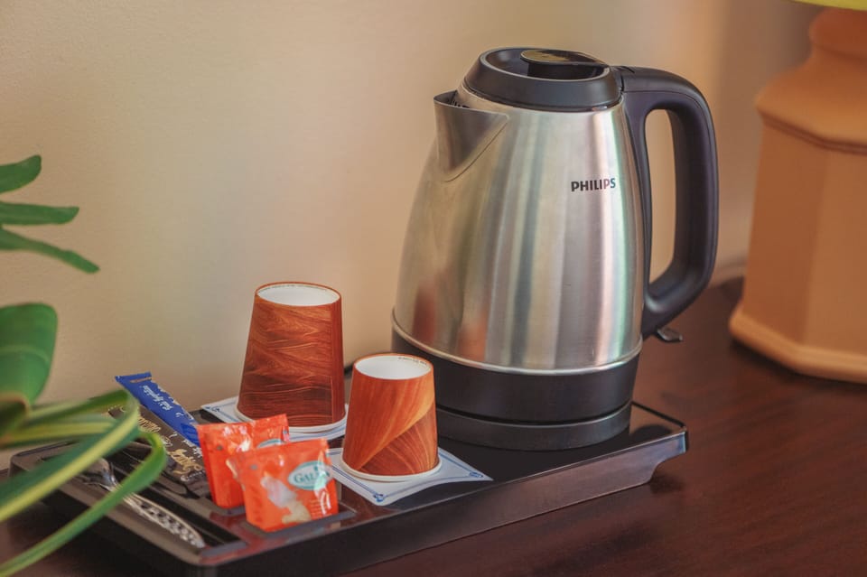 Superior Double Room, Garden View | Premium bedding, minibar, in-room safe, blackout drapes