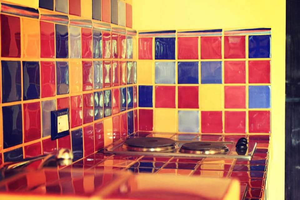 Standard Apartment (Romagna mia) | Private kitchen | Mini-fridge, electric kettle, freezer