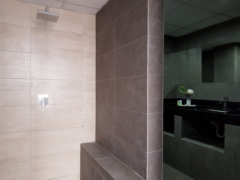 Junior Suite | Bathroom | Shower, free toiletries, hair dryer (on request), towels