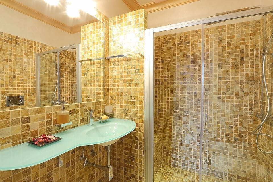 Free toiletries, hair dryer, slippers, bidet