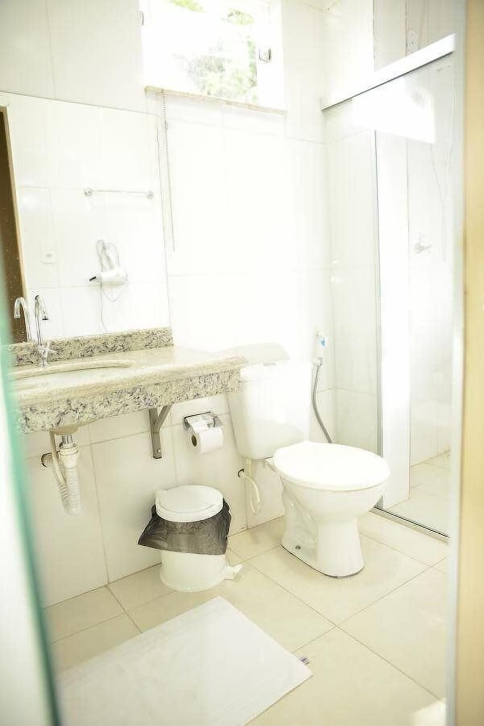 Free toiletries, hair dryer (on request), towels, toilet paper