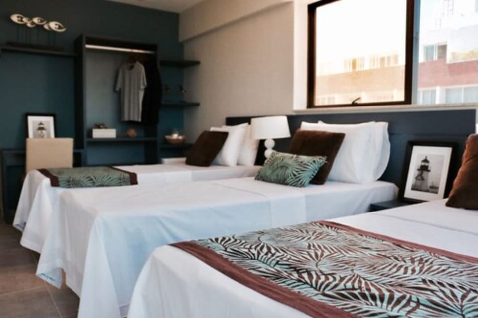Minibar, desk, blackout drapes, soundproofing