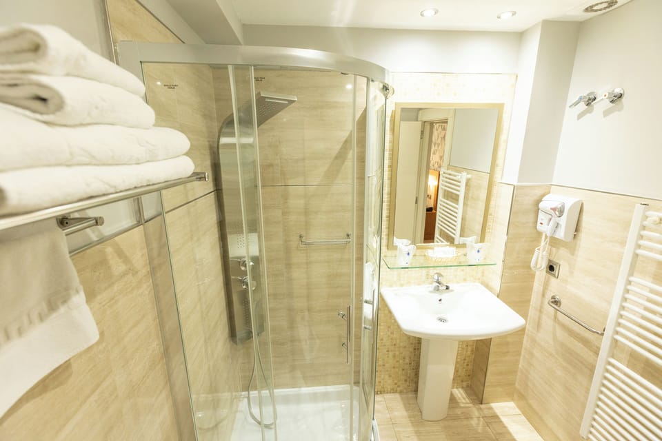 Double Room | Bathroom | Free toiletries, hair dryer, bidet, towels