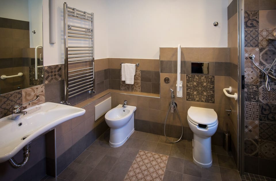 Deluxe Double or Twin Room | Bathroom | Shower, free toiletries, hair dryer, slippers