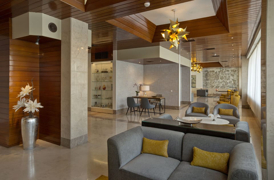 Lobby sitting area