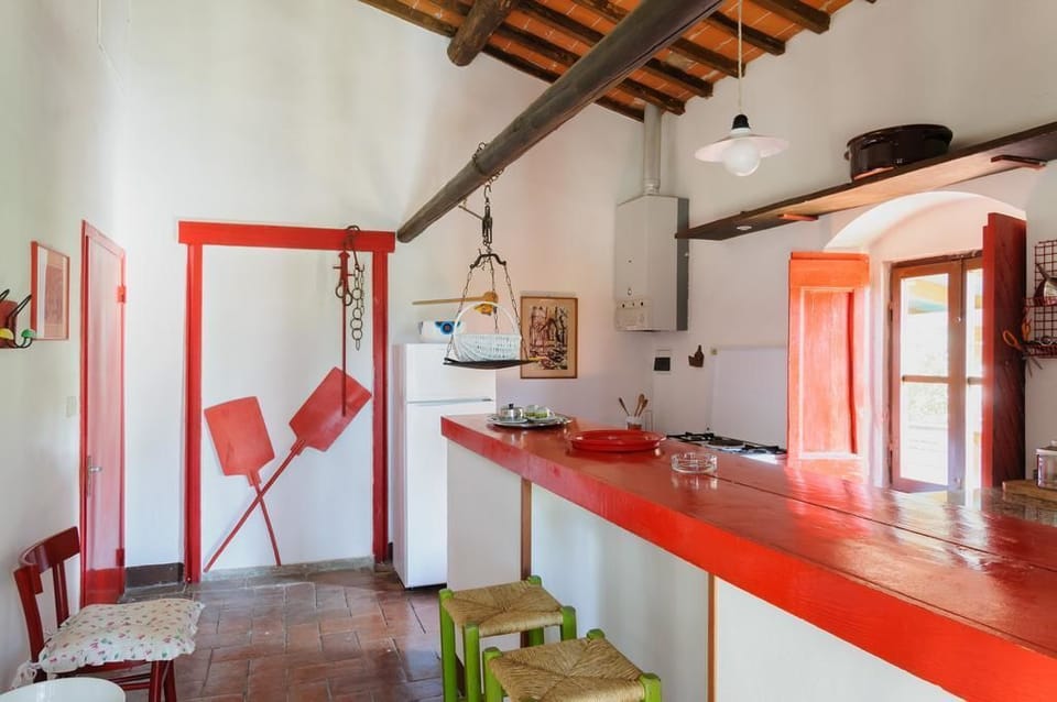 Apartment, Terrace | Private kitchen | Full-size fridge, oven, stovetop, coffee/tea maker