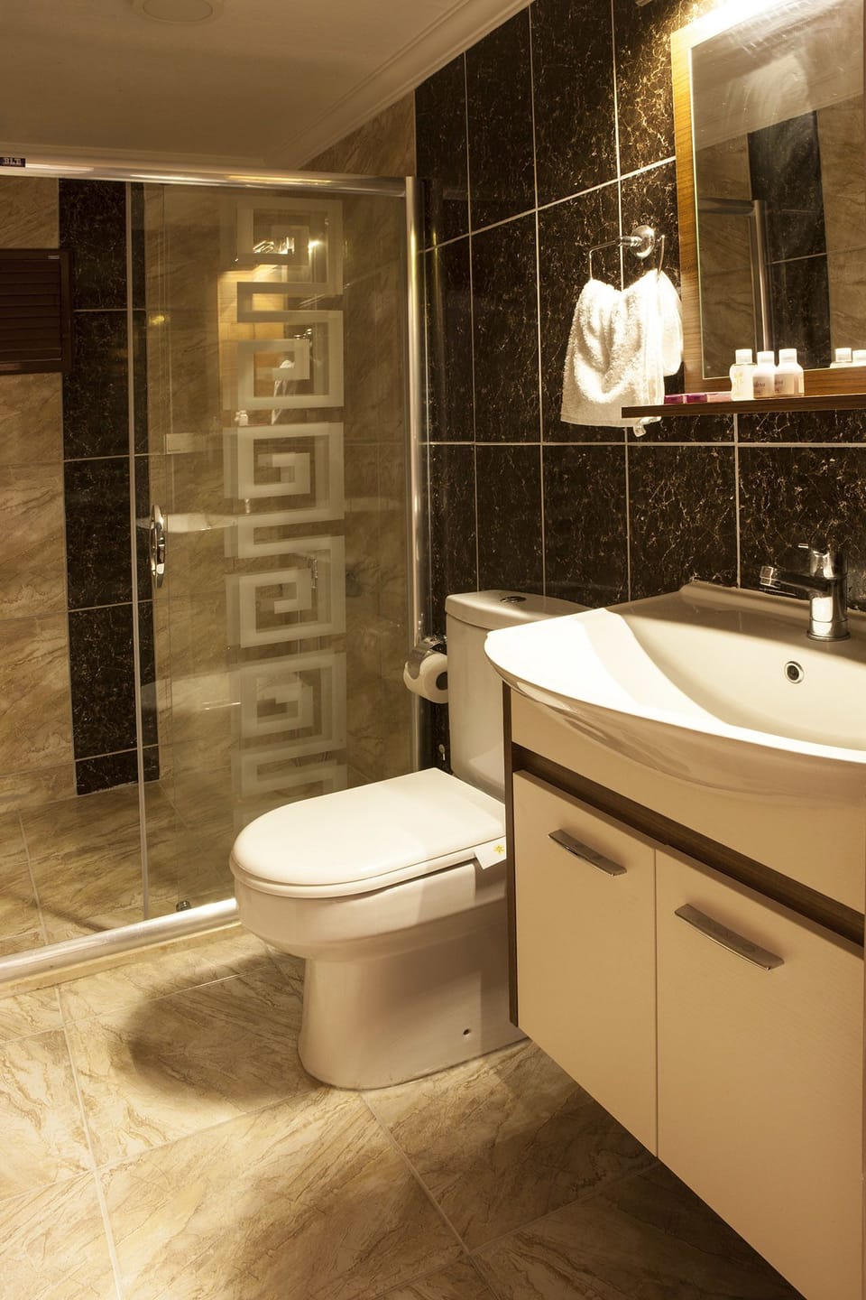 Standard Double or Twin Room | Bathroom | Shower, free toiletries, hair dryer, towels