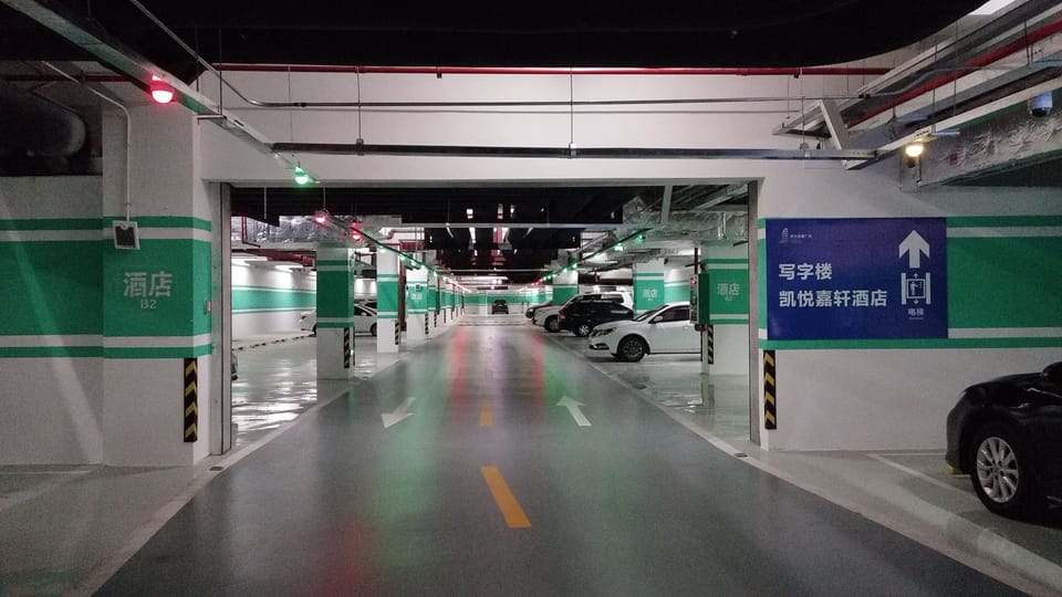 Free self parking, free valet parking