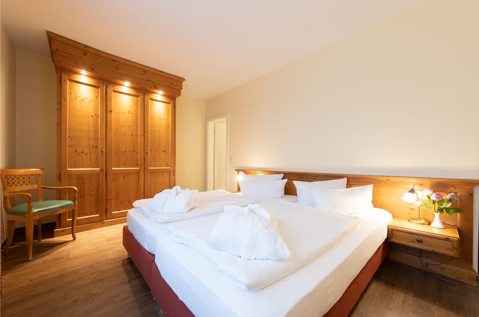 Standard Double or Twin Room | Premium bedding, desk, blackout drapes, iron/ironing board