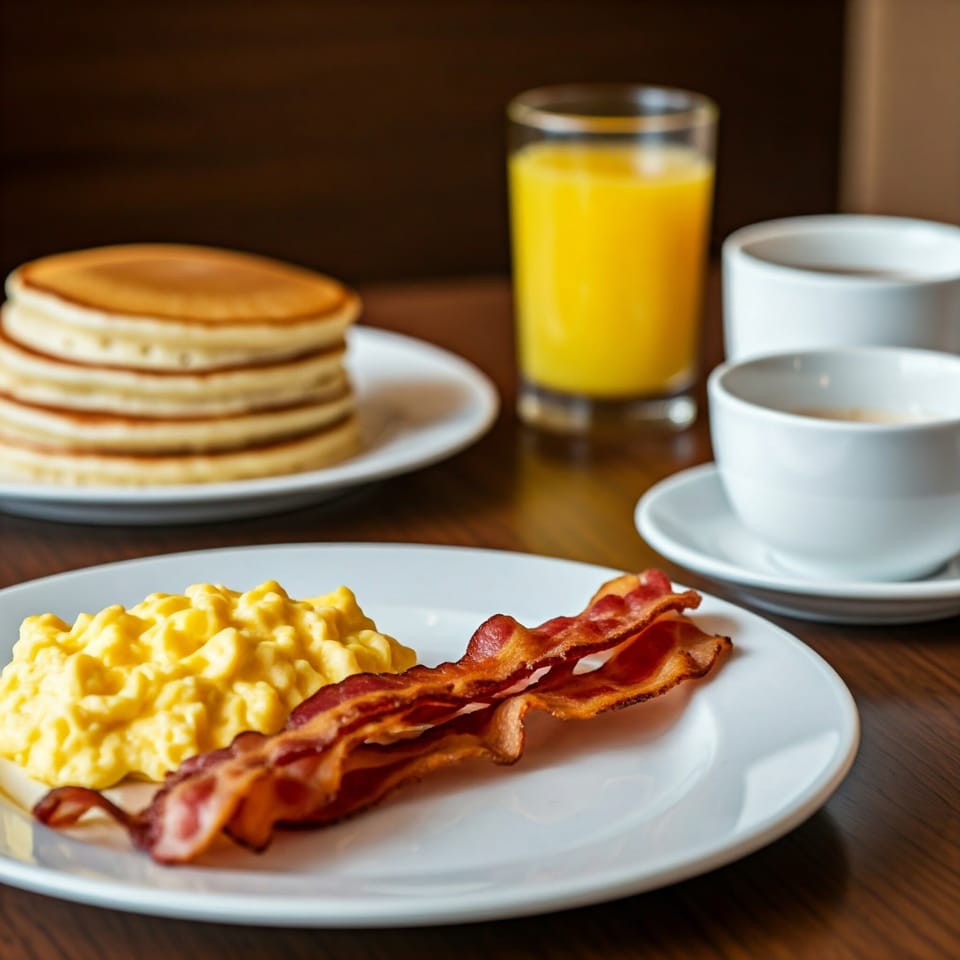 Free daily full breakfast