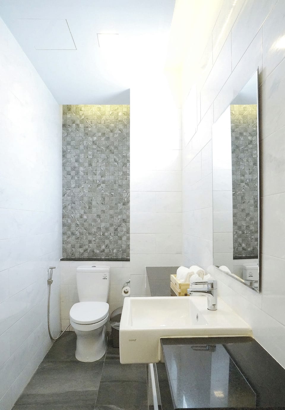 Superior Studio Room  | Bathroom | Shower, free toiletries, hair dryer, towels