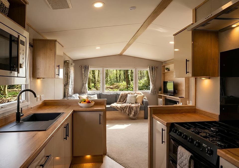 The Nook 3 Bedroom - No Pets | Private kitchen | Full-size fridge, microwave, oven, stovetop
