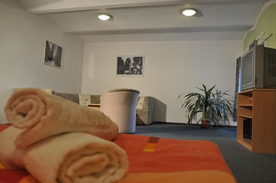 Family Room | Blackout drapes, iron/ironing board, free WiFi, bed sheets