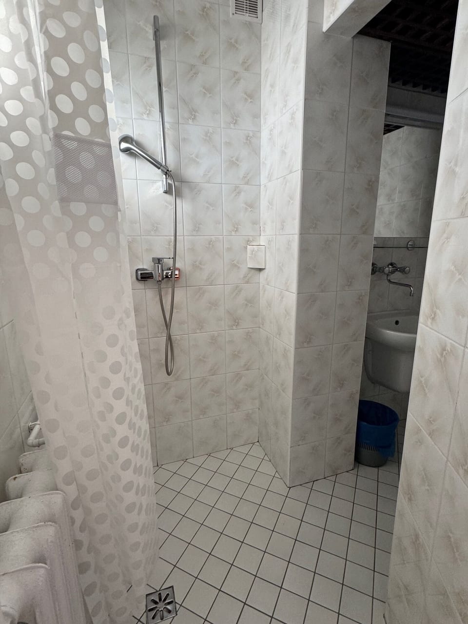 Soap, shampoo, toilet paper