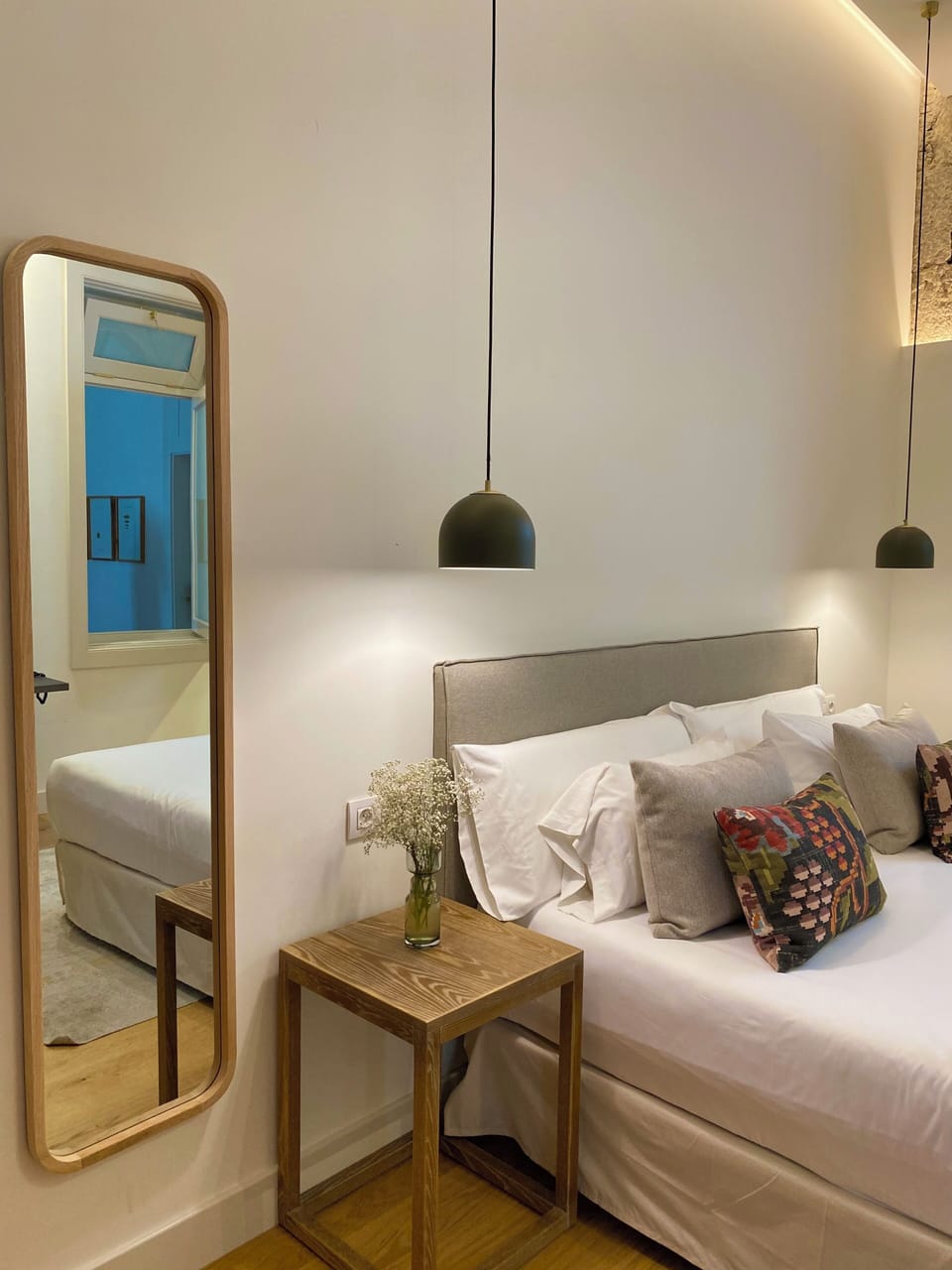 Deluxe Interior Double Room | Desk, blackout drapes, iron/ironing board, free WiFi