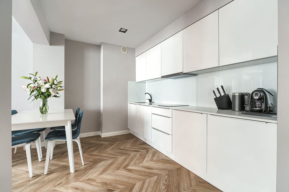 Superior Apartment (Leonardo Da Vinci) | Private kitchen | Fridge, stovetop, coffee/tea maker, electric kettle