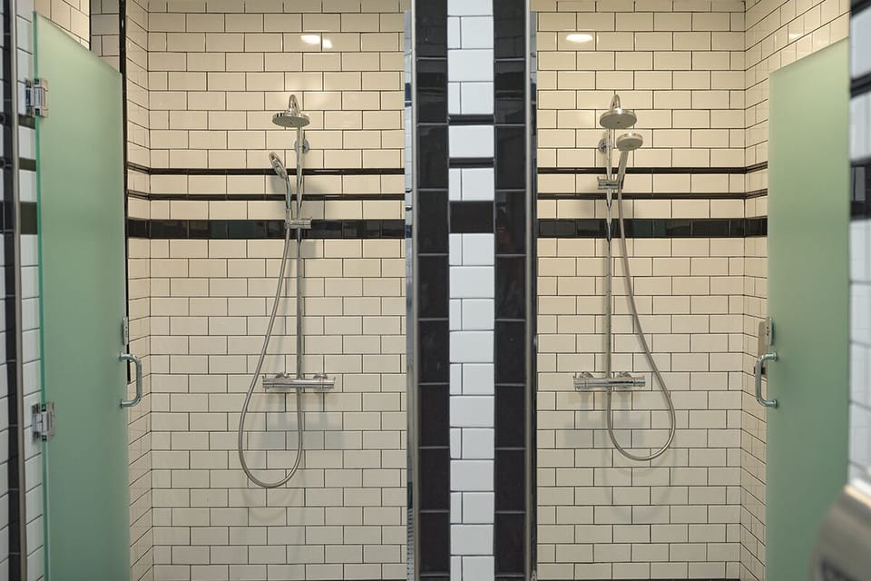 Shared bathroom