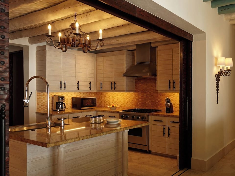 Ocean View Villa with Plunge Pool - Two Bedroom | Private kitchen | Mini-fridge, espresso maker, highchair, dining tables