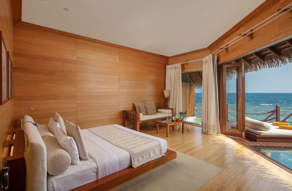 Over water villa With Jacuzzi  | View from room