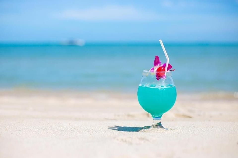 On the beach