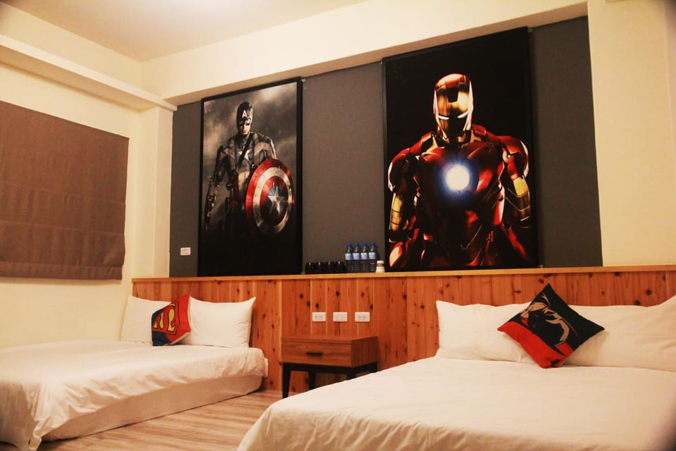 Comfort Quadruple Room, 2 Double Beds | Free minibar, desk, blackout drapes, soundproofing