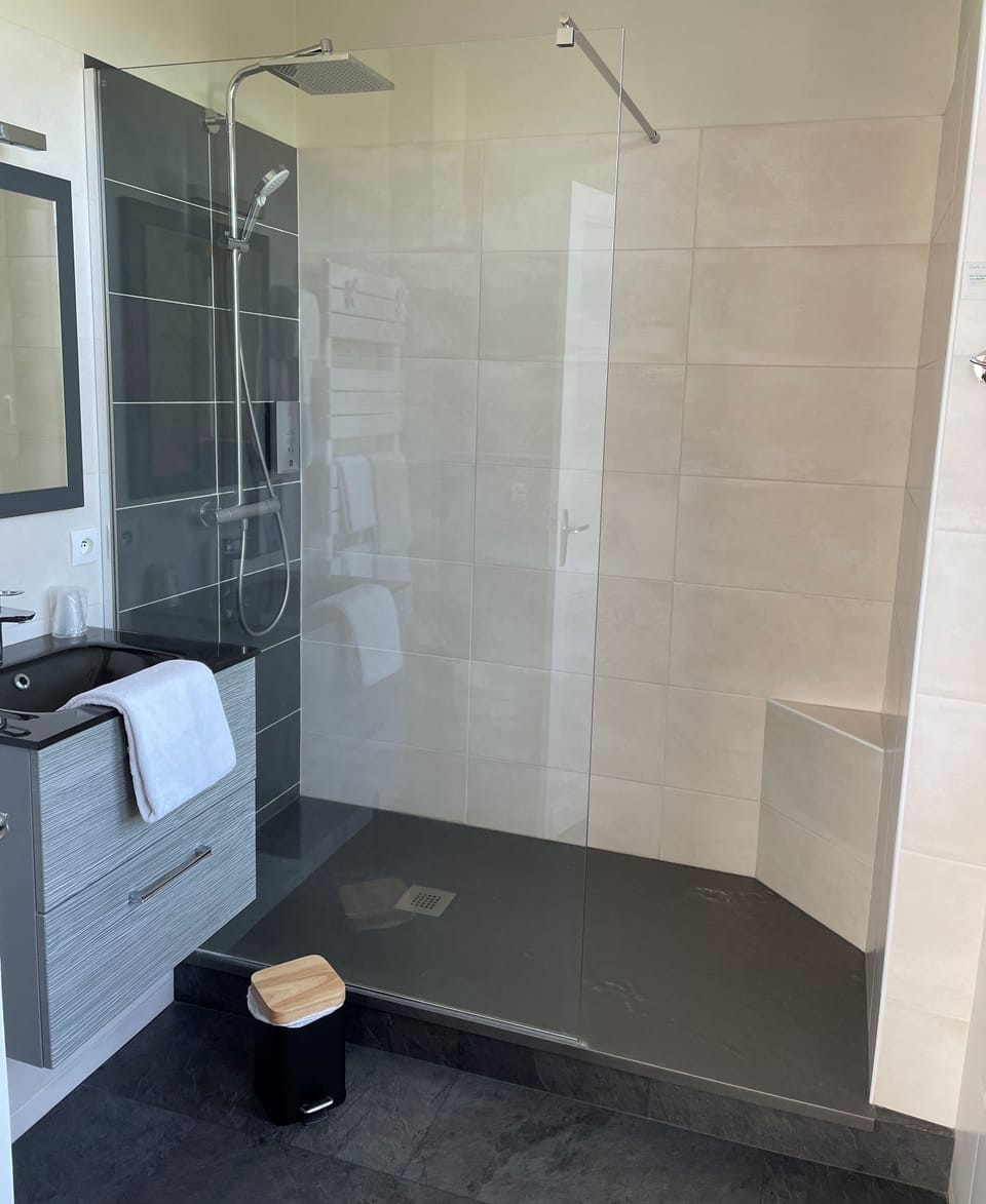 Comfort Double Room | Bathroom | Free toiletries, hair dryer, towels