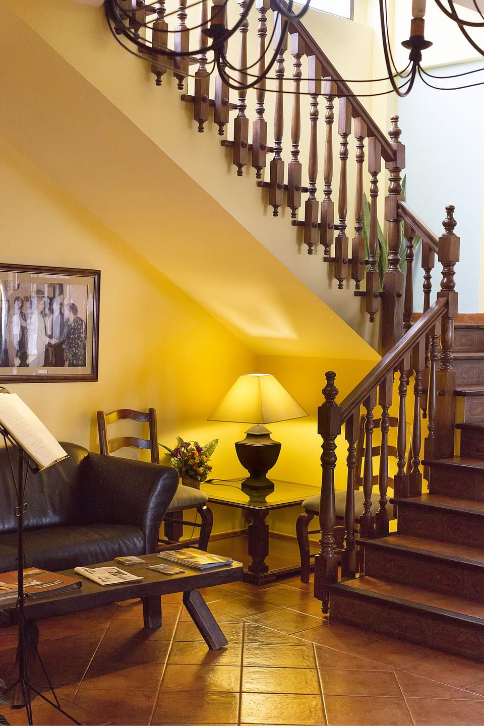 Interior entrance