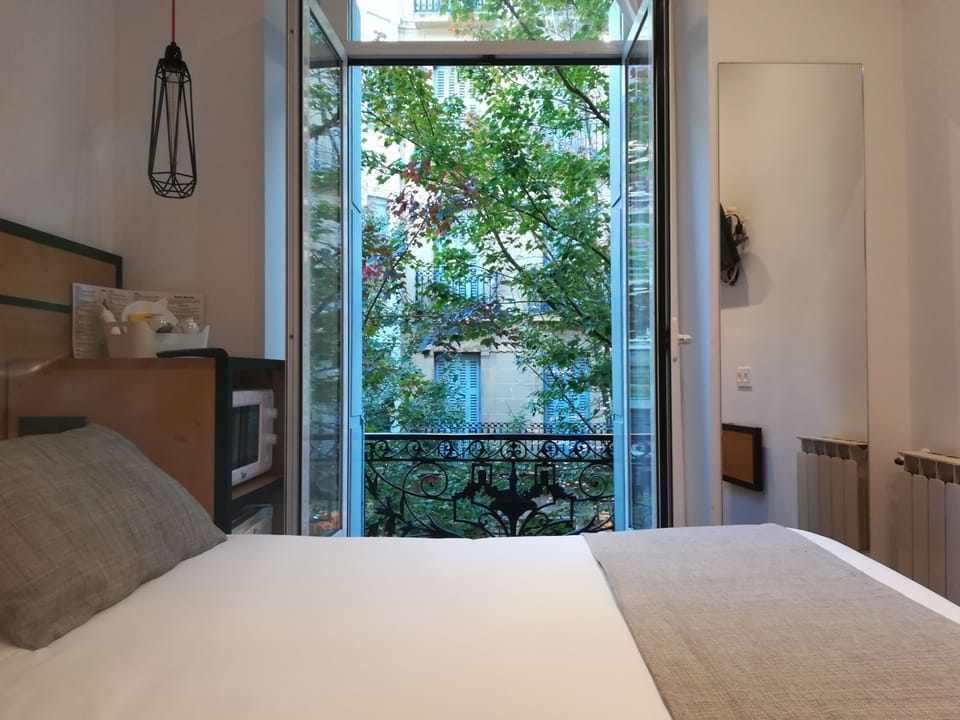 Economy Double Room, Balcony, City View | Down comforters, desk, iron/ironing board, free WiFi