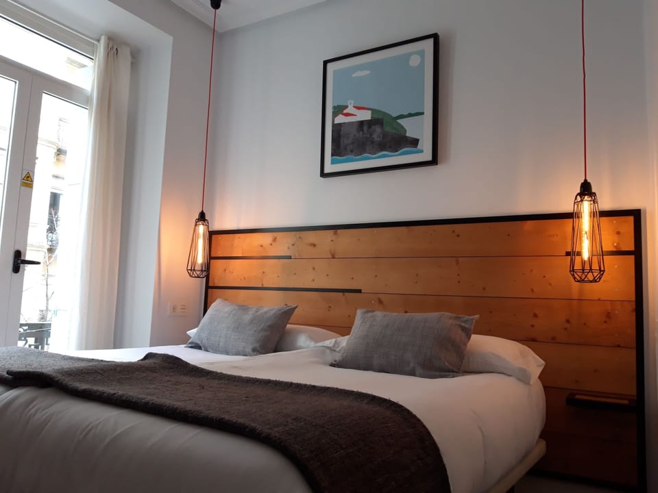 City Double Room, Balcony, City View | Down comforters, desk, iron/ironing board, free WiFi