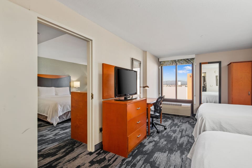 Suite, 2 Bedrooms | In-room safe, desk, iron/ironing board, free WiFi