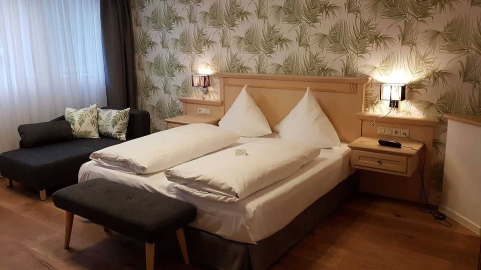 Premium bedding, desk, soundproofing, iron/ironing board