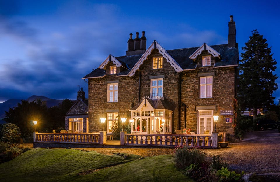 Front of property - evening/night