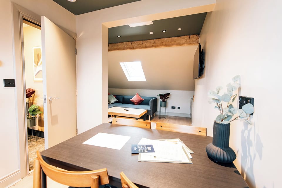 Superior Apartment, Multiple Beds | Living area | 32-inch flat-screen TV with digital channels, TV